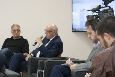 Paulo Saldiva, Adib Jatene e Luciano Maximo