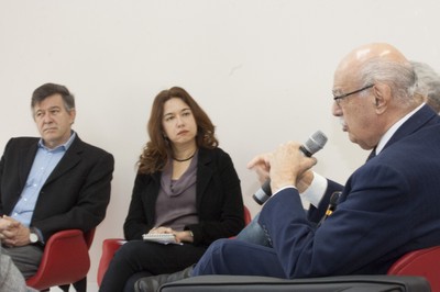 Fernando de Castro Reinach, Claudia Collucci e Adib Jatene