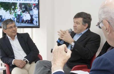 Milton de Arruda Martins e Fernando de Castro Reinach