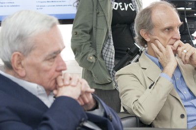 Euclides Aires de Castilho e Martin Grossmann