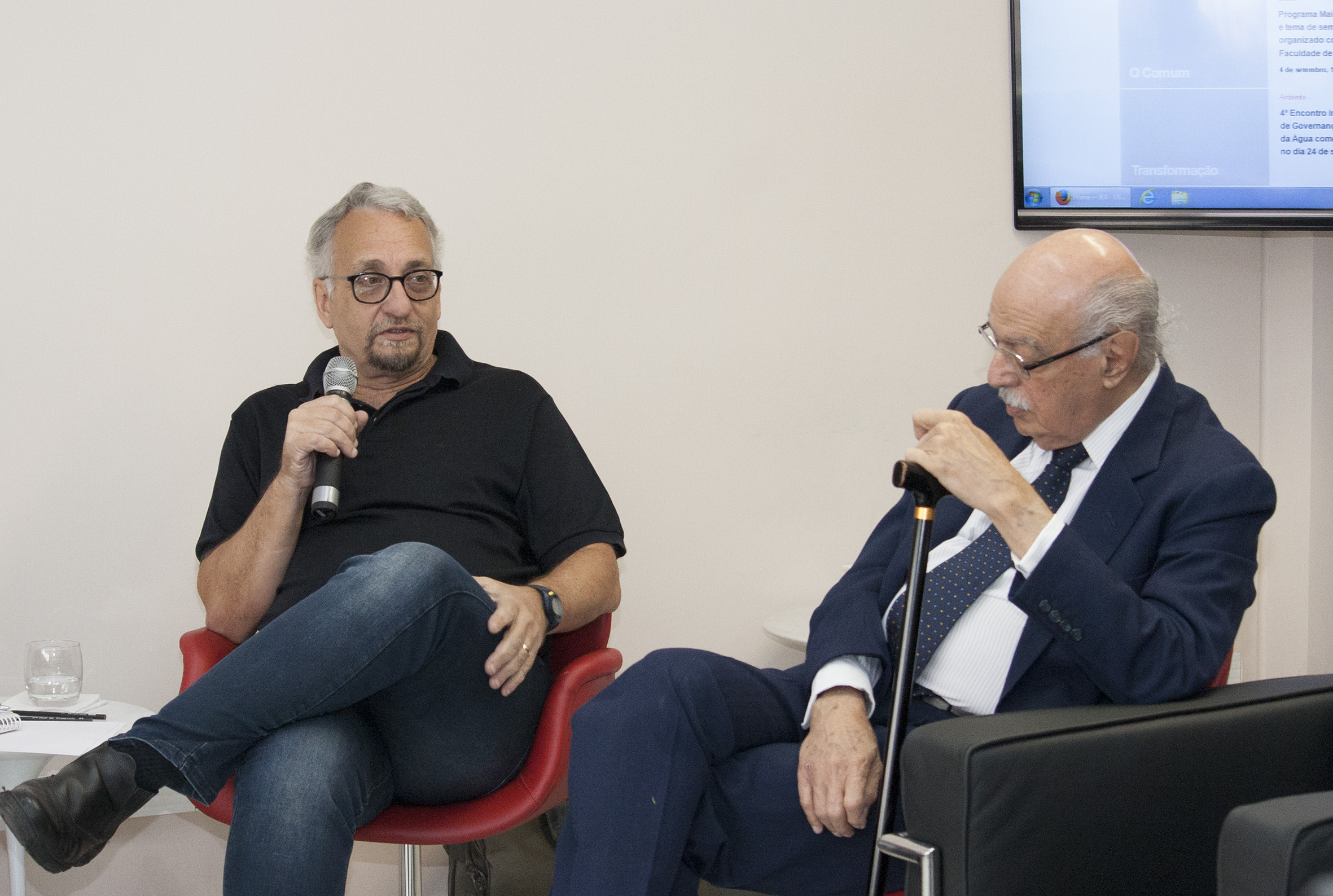 Paulo Saldiva e Adib Jatene