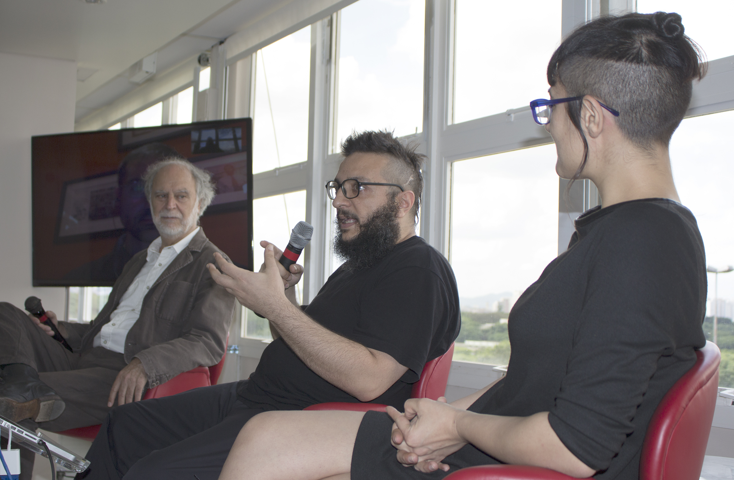 Massimo Canevacci, Salvatore Iaconesi e Oriana Persico