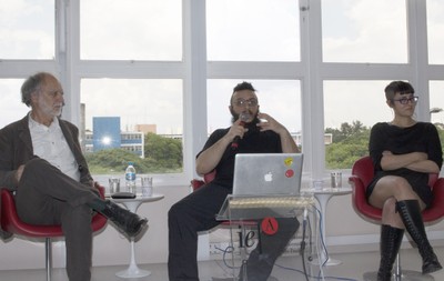 Massimo Canevacci, Salvatore Iaconesi e Oriana Persico