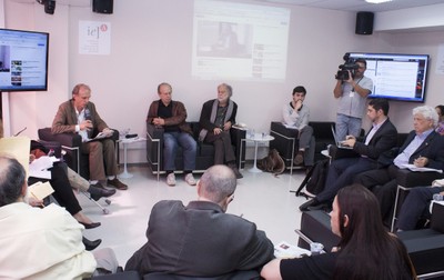 Martin Grossmann, Renato Janine Ribeiro e Massimo Canevacci