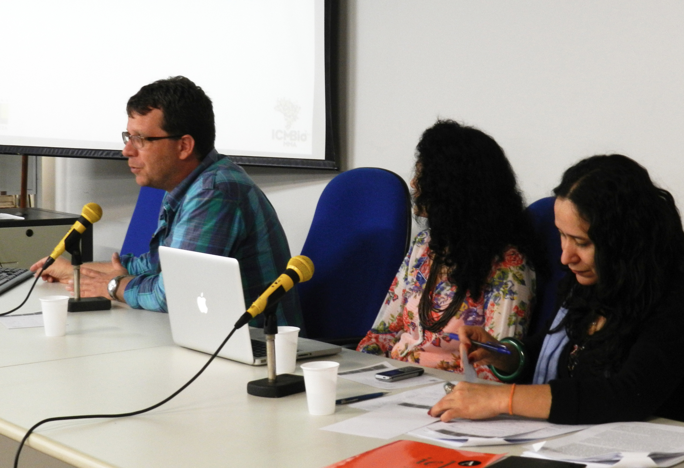 Walter Steenbock, Ivaneide Cardozo e Ana Tereza Reis da Silva