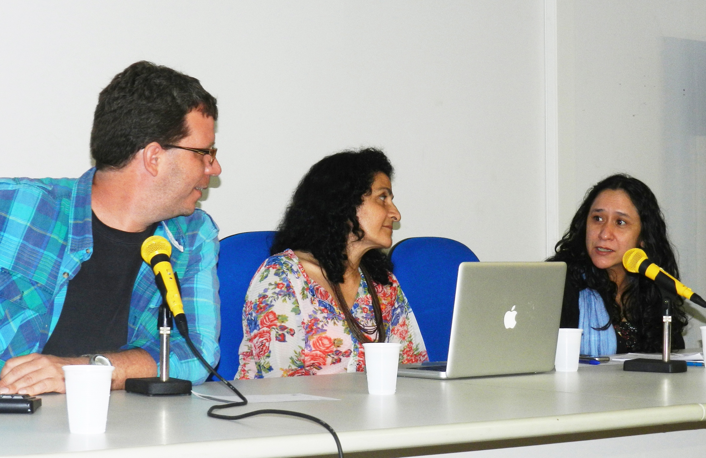 Walter Steenbock, Ivaneide Cardozo e Ana Tereza Reis da Silva
