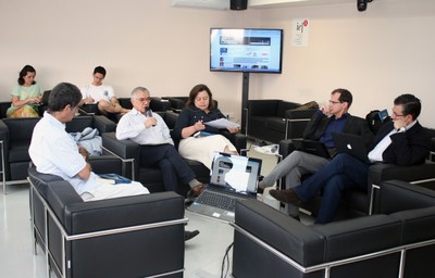 Fernando Limongi, José Álvaro Moisés, Rachel Meneguello, Marcus André Melo e Carlos Melo
