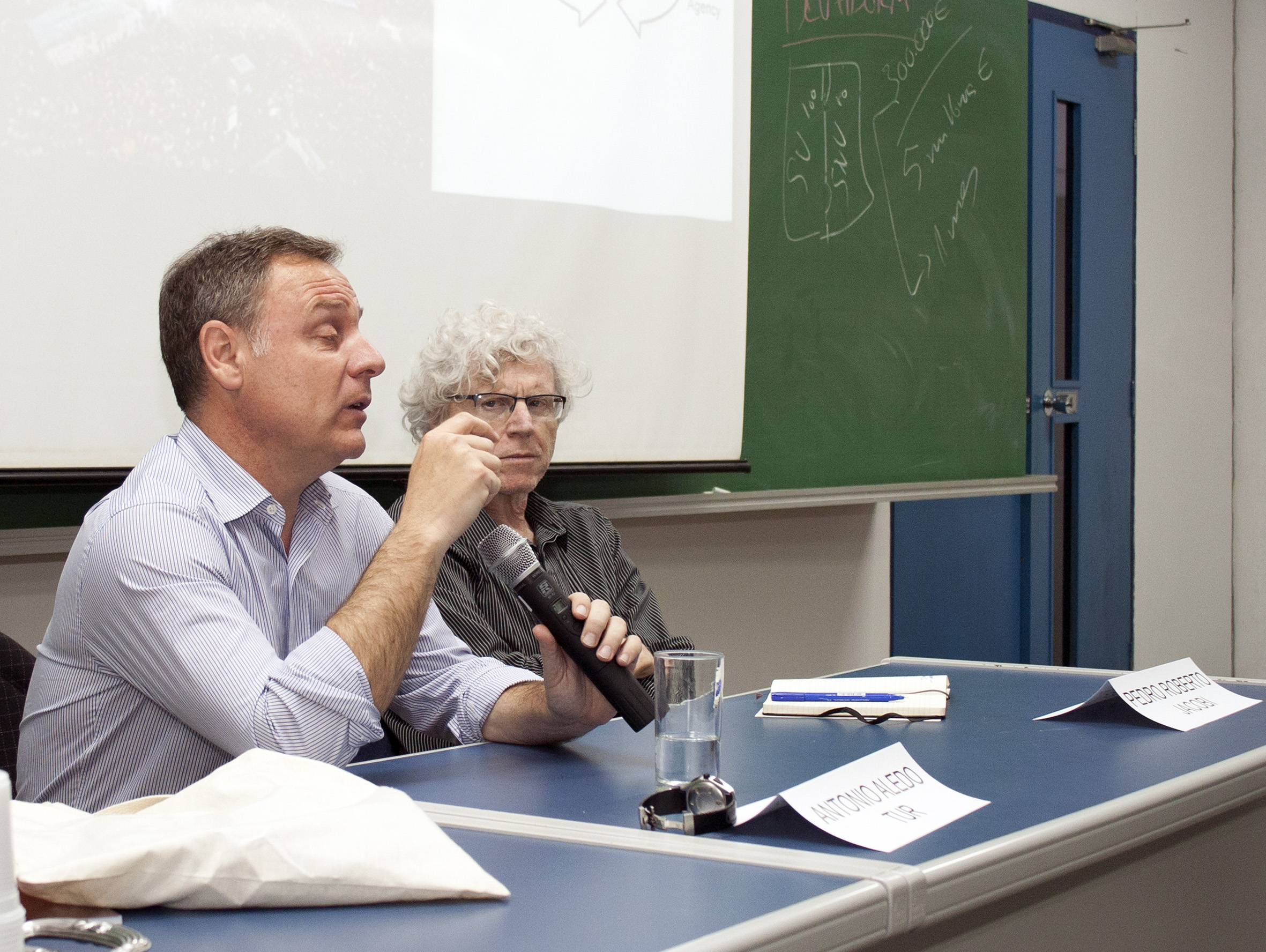 Antonio Aledo Tur e Pedro Jacobi