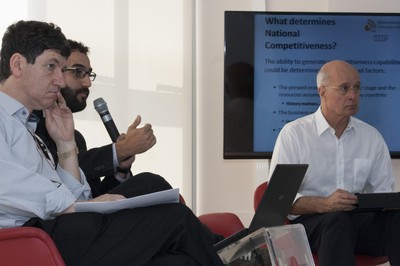 Mário Sérgio Salerno, Guilherme Amaral e Otávio Silva Camargo