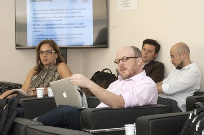 Gianna Sagazio, Chad Evans, Bruno César Pino Oliveira Araújo e Leonardo Dias de Santana