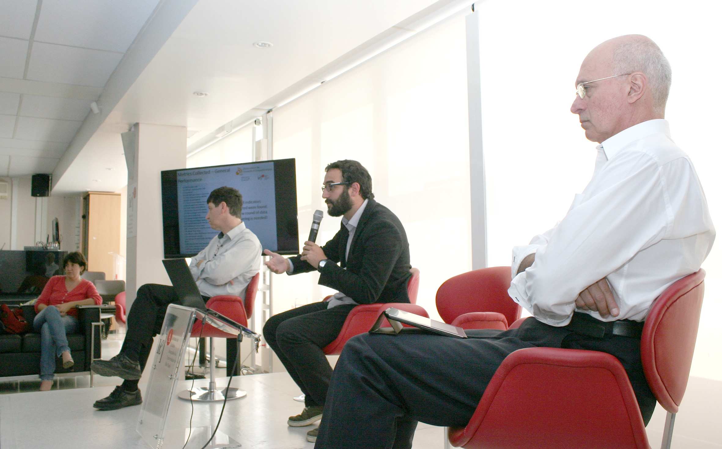 Fernanda de Nigri, Mário Sérgio Salerno, Guilherme Amaral e Otávio Silva Camargo