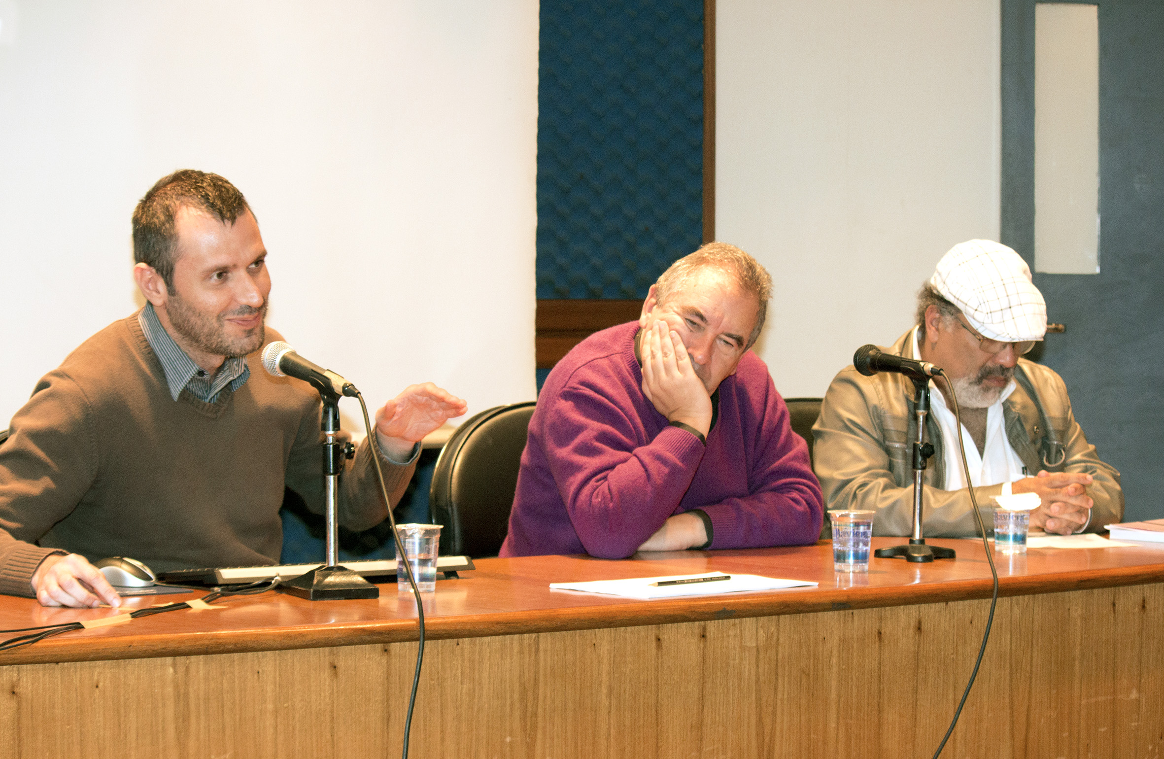 Agustín Espinosa, Carlos Sixirei Paredes e Dennis de Oliveira