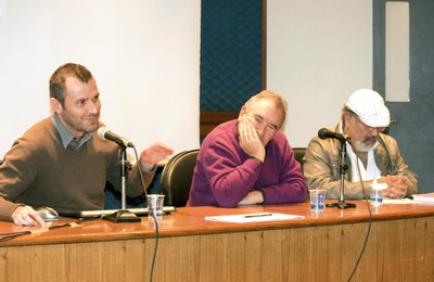 Agustín Espinosa, Carlos Sixirei Paredes e Dennis de Oliveira