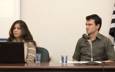 Flávia Manuella Ulhôa e Fábio Ortolano