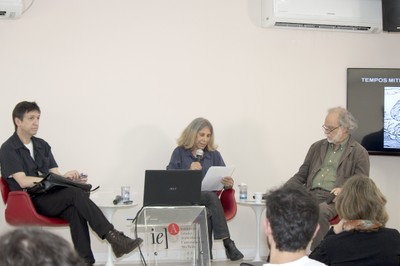 Mauro Rovai, Olgária Matos e Massimo Canevacci