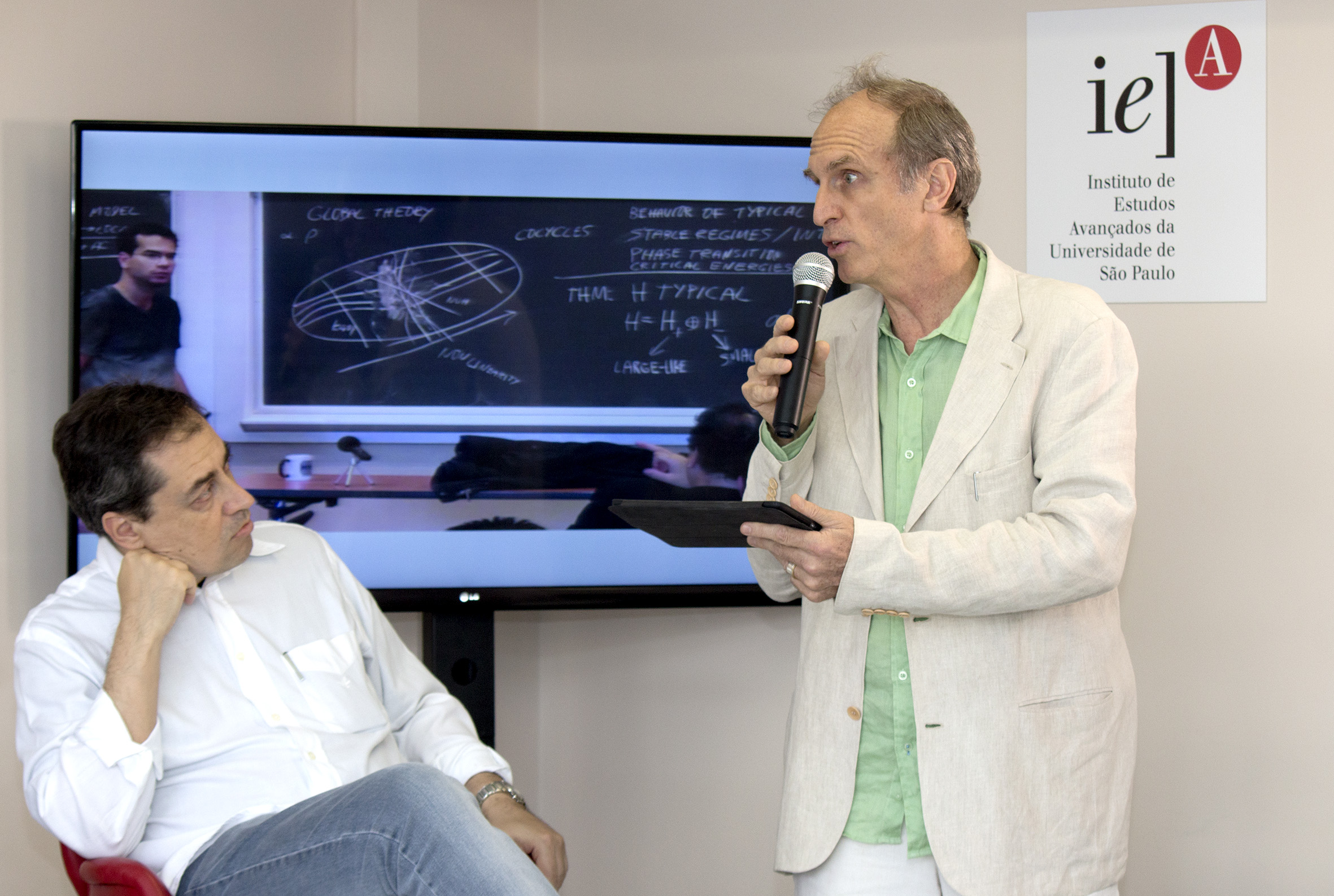 Edson de Faria e Martin Grossmann