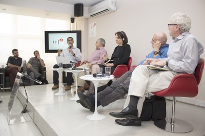 Eduardo Marques, José Álvaro Moisés, Heide Hackmann, Eduardo Viola e Pedro Jacobi