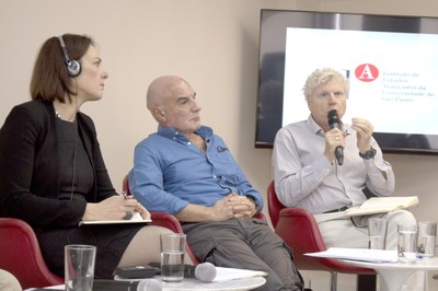 Heide Hackmann, Eduardo Viola e Pedro Jacobi