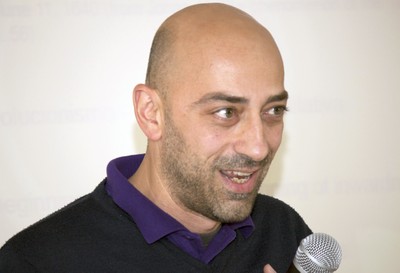 Davide Vecchi faz sua apresentação