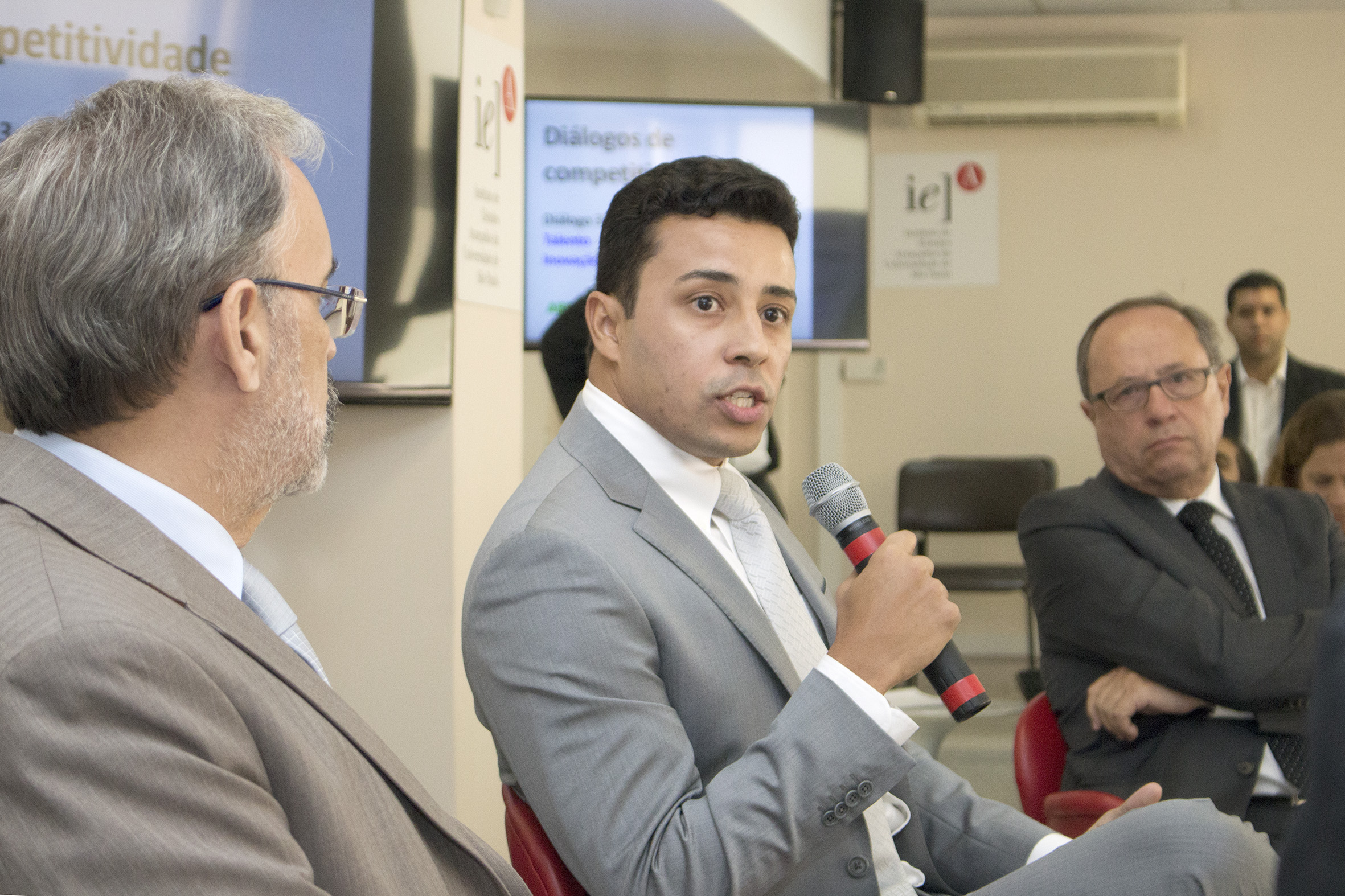 Livio Amaral, Marcos Vinícius de Souza e Gustavo Vasconcelos