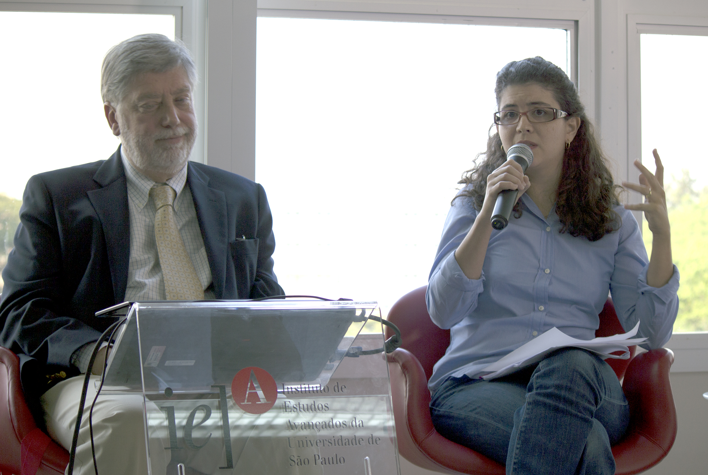 Claudio Cohen e Maya Mitre