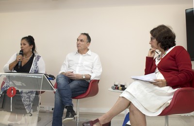 Sueli Angelo Furlam, Fabio Feldmann e Ana Lanna