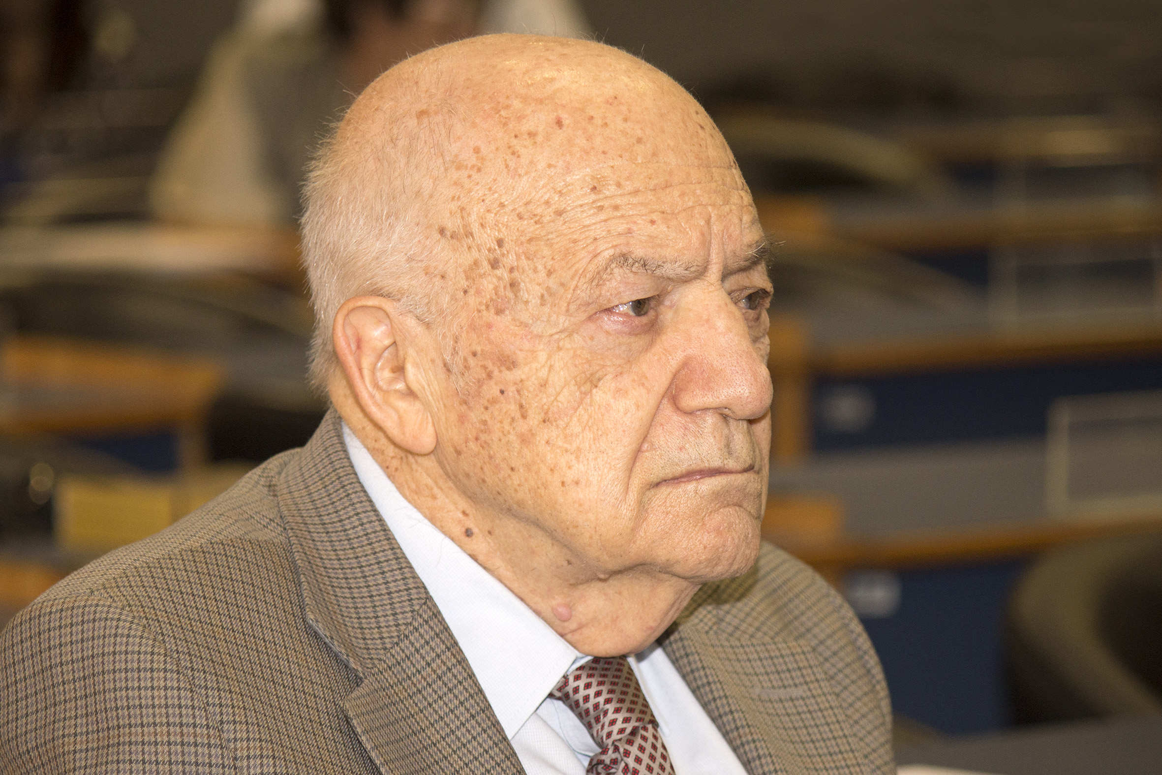 José Thomaz Senise na homenagem ao irmão Paschoal Senise