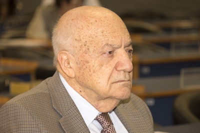 José Thomaz Senise na homenagem ao irmão Paschoal Senise