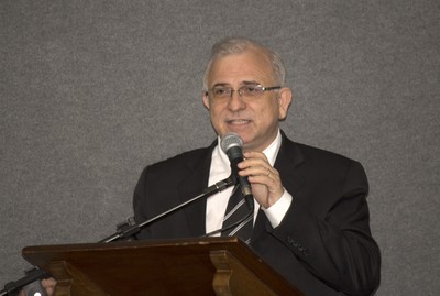 Rui Curi na homenagem ao honorário Gerhard Malnic