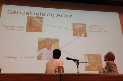 Arthur Avila e Jacob Palis