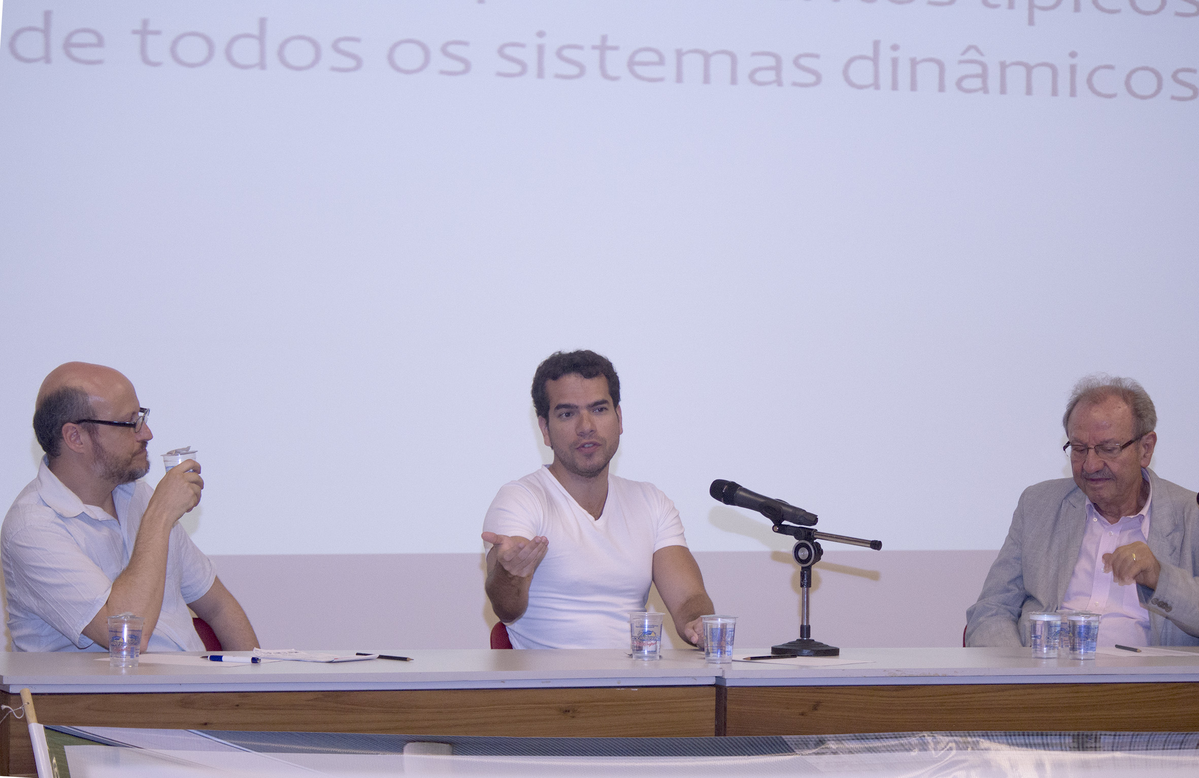 Eduardo Colli, Artur Avila e Jacob Palis