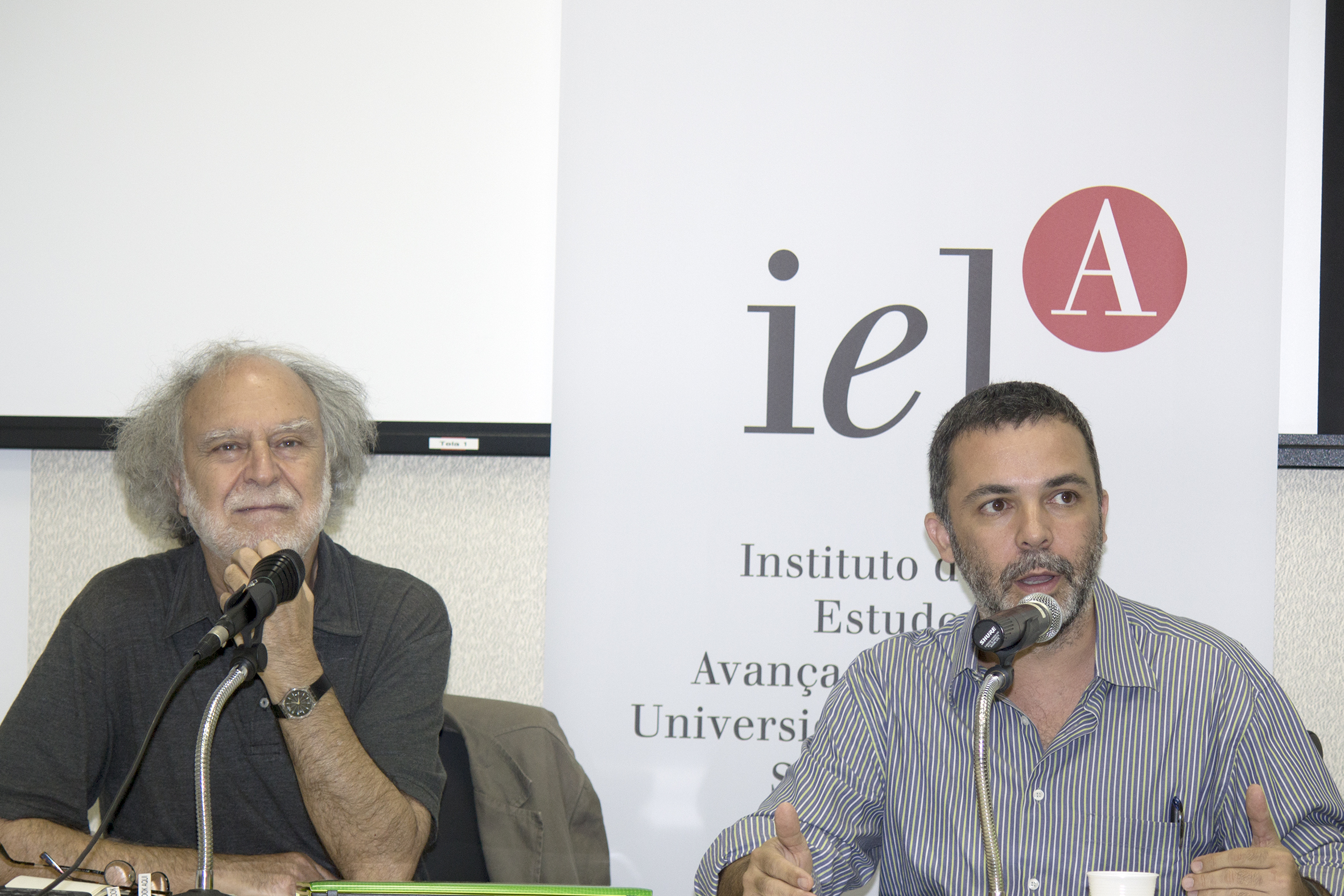 Massimo Canevacci e Guilherme Weffort Rodolfo 