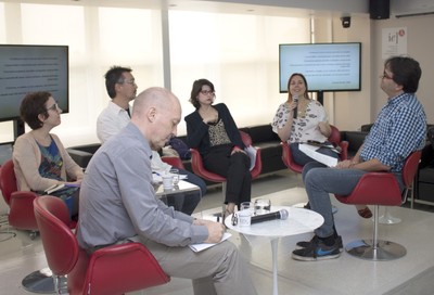 Karl Erik Schollhammer, Paloma Vidal, Paulo Endo, Laura Mascaro, Ana Rusche e Roberto Zular