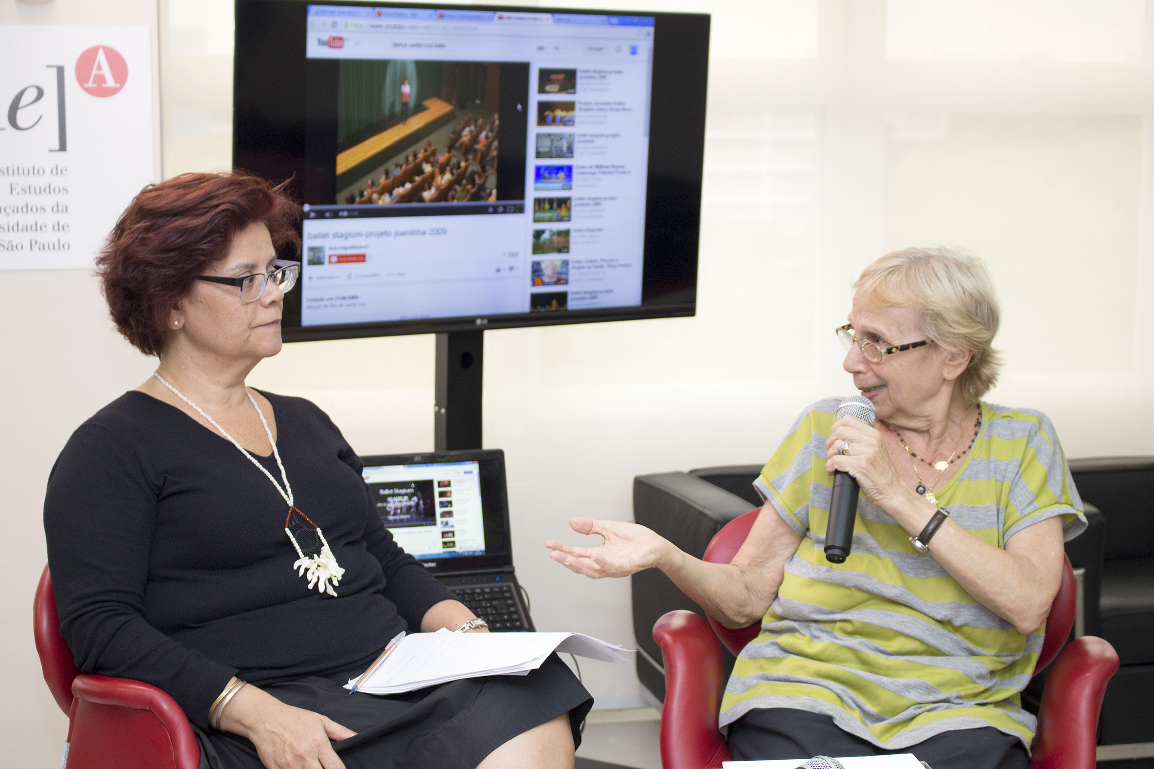 Cássia Navas e Marika Gidali 
