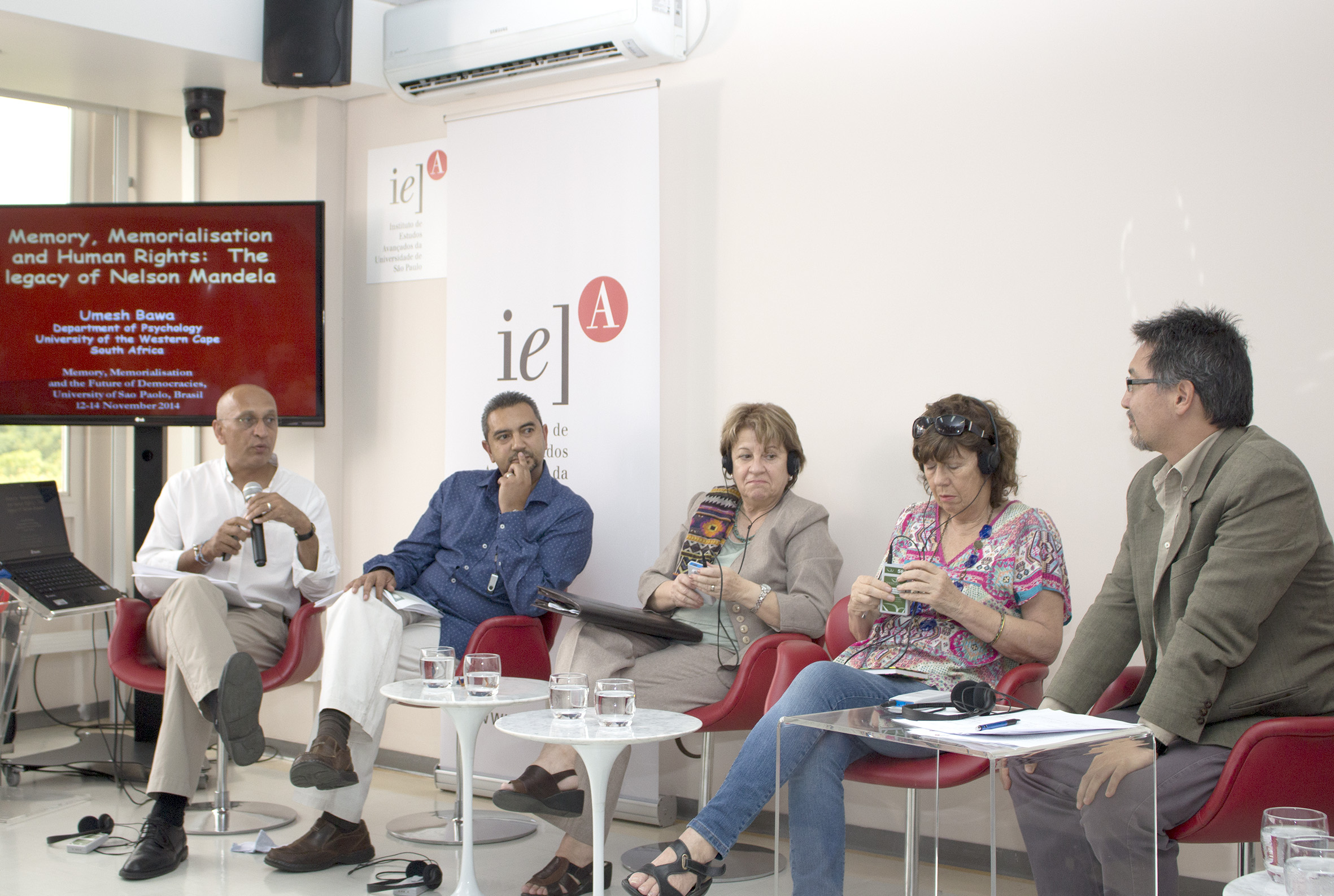 Umesh Lalloo Bawa, Garth Stevens, Graciela Jorge, Lila Victoria Pastoriza e Paulo Endo