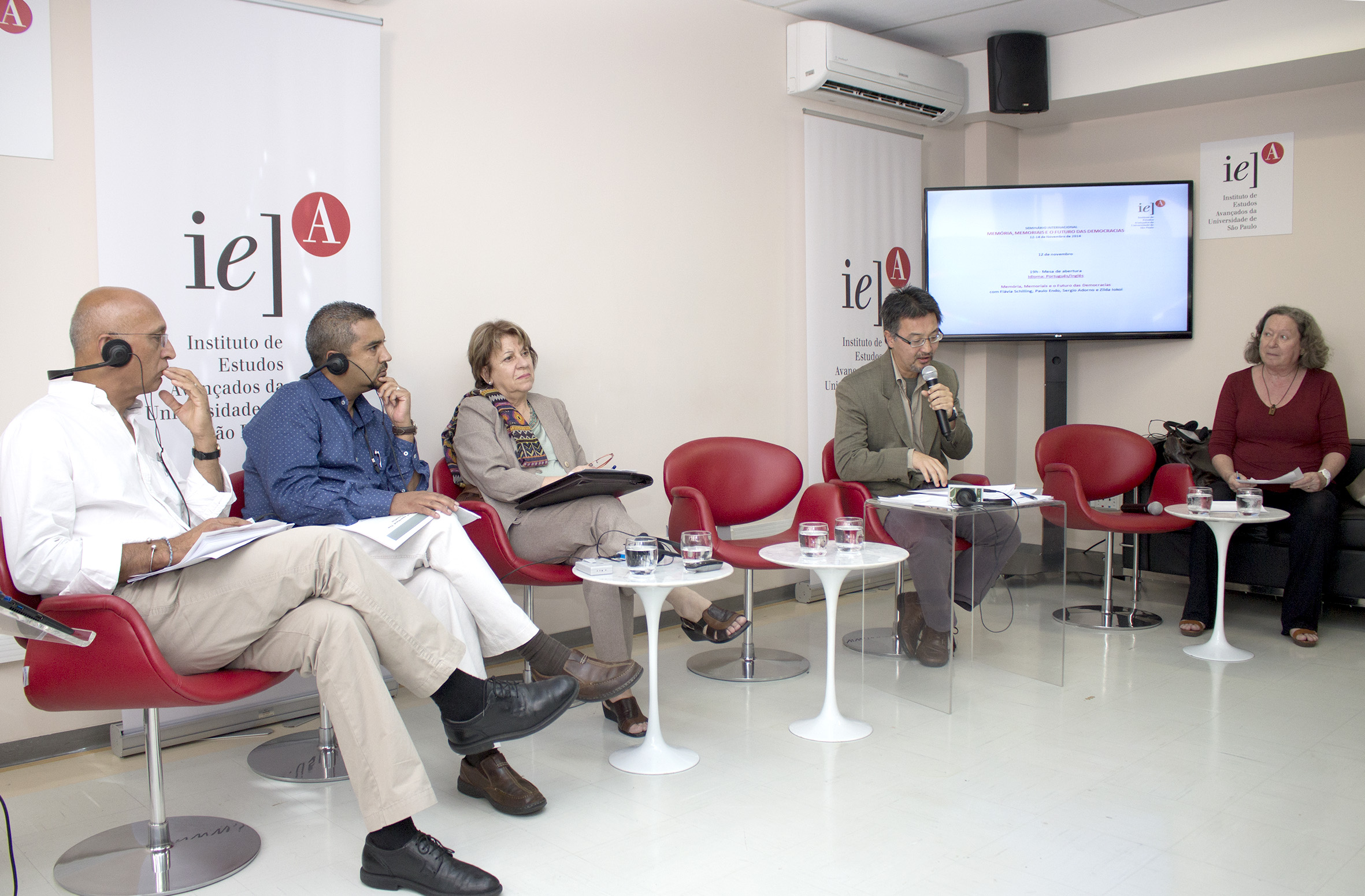 Umesh Lalloo Bawa, Garth Stevens, Graciela Jorge, Paulo Endo e Flavia Schilling