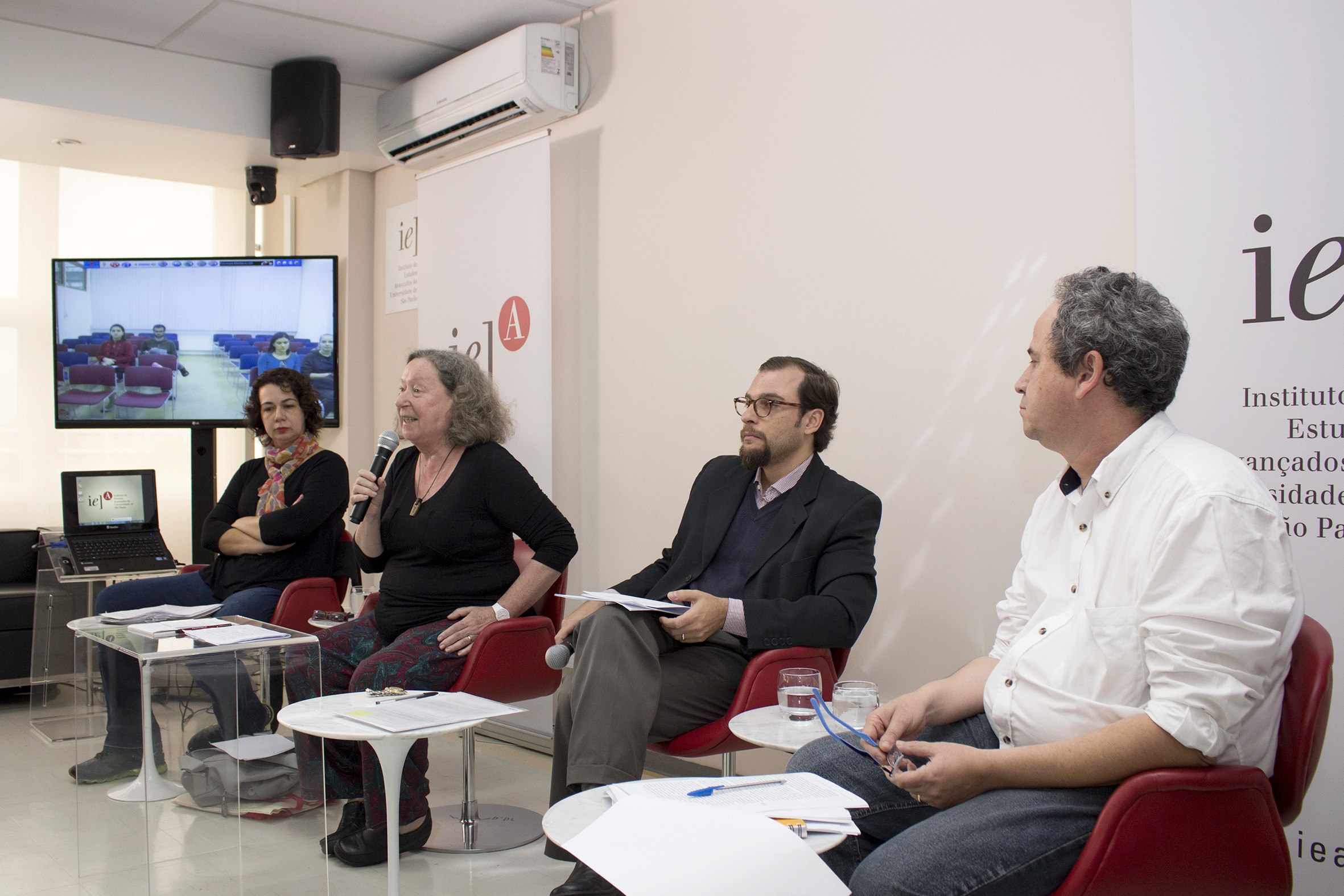 Deisy Ventura, Flavia Schilling, Eduardo Bittar e José Antonio Vasconcelos