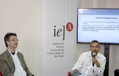 Paulo Endo e Garth Stevens