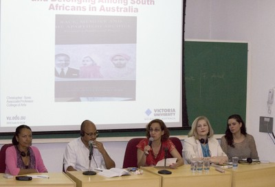 Ligia Fonseca Ferreira, Christopher Sonn, Sylvia Dantas, Maura Pardini Bicudo Véras e Adriana Capuano de Oliveira