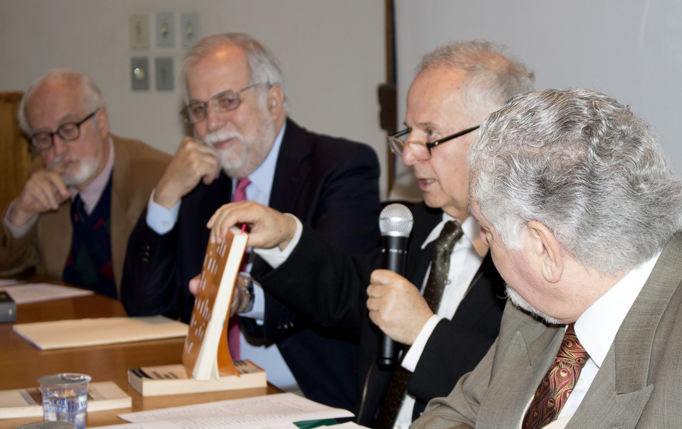 Carlos Guilherme Mota, Francisco Javier Garciadiego Dantán, Jorge Schwartz e Celso Lafer