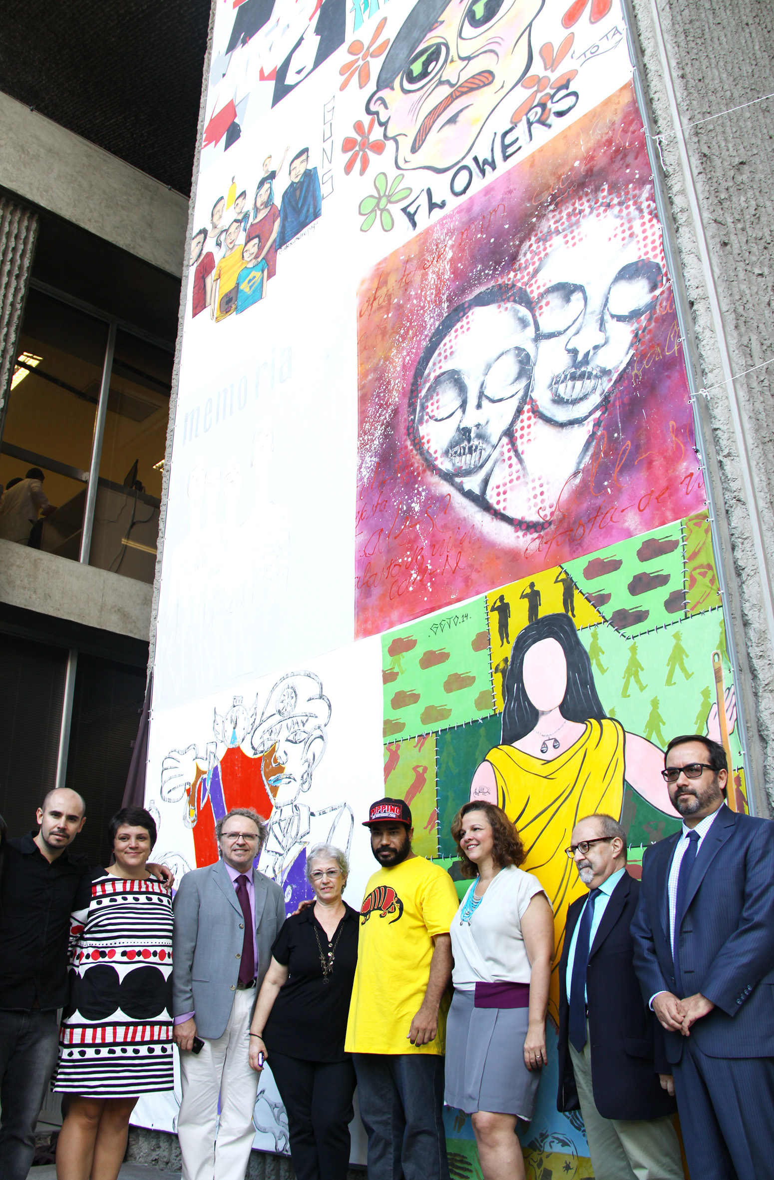 André Bueno, Rossana Rocha, Rogério Sotilli, Marta Rosa, Geovaldo José de Jesus (Gejo), Inês Soares, Sérgio Adorno e Pedro Barbosa Pereira Neto