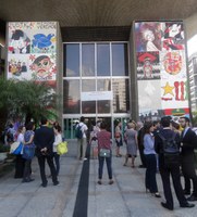 Visão Geral dos Painéis Sobre os 50 Anos do Golpe Militar em Frente ao Ministério Público Federal de São Paulo - PRR3