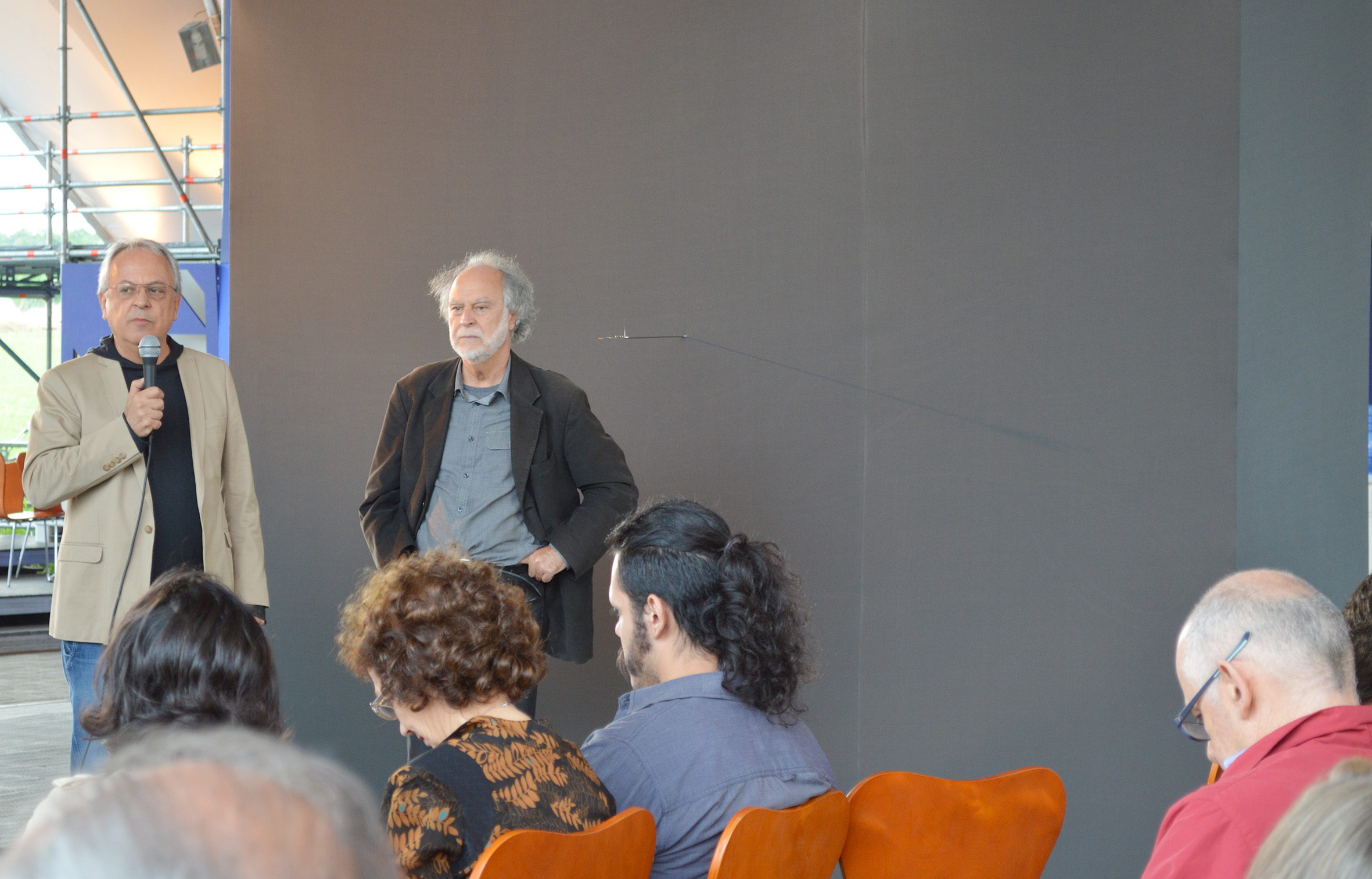 Carlos Roberto Ferreira Brandão faz abertura do evento ao Lado de Massimo Canevacci