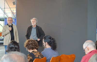 Carlos Roberto Ferreira Brandão faz abertura do evento ao Lado de Massimo Canevacci