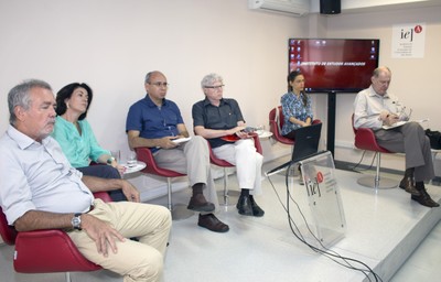 Márcio Automare, Daniela Campos Libório Di Sarno, Wagner Costa Ribeiro, Pedro Jacobi, Susana Prizendt e Maurício de Carvalho Ramos