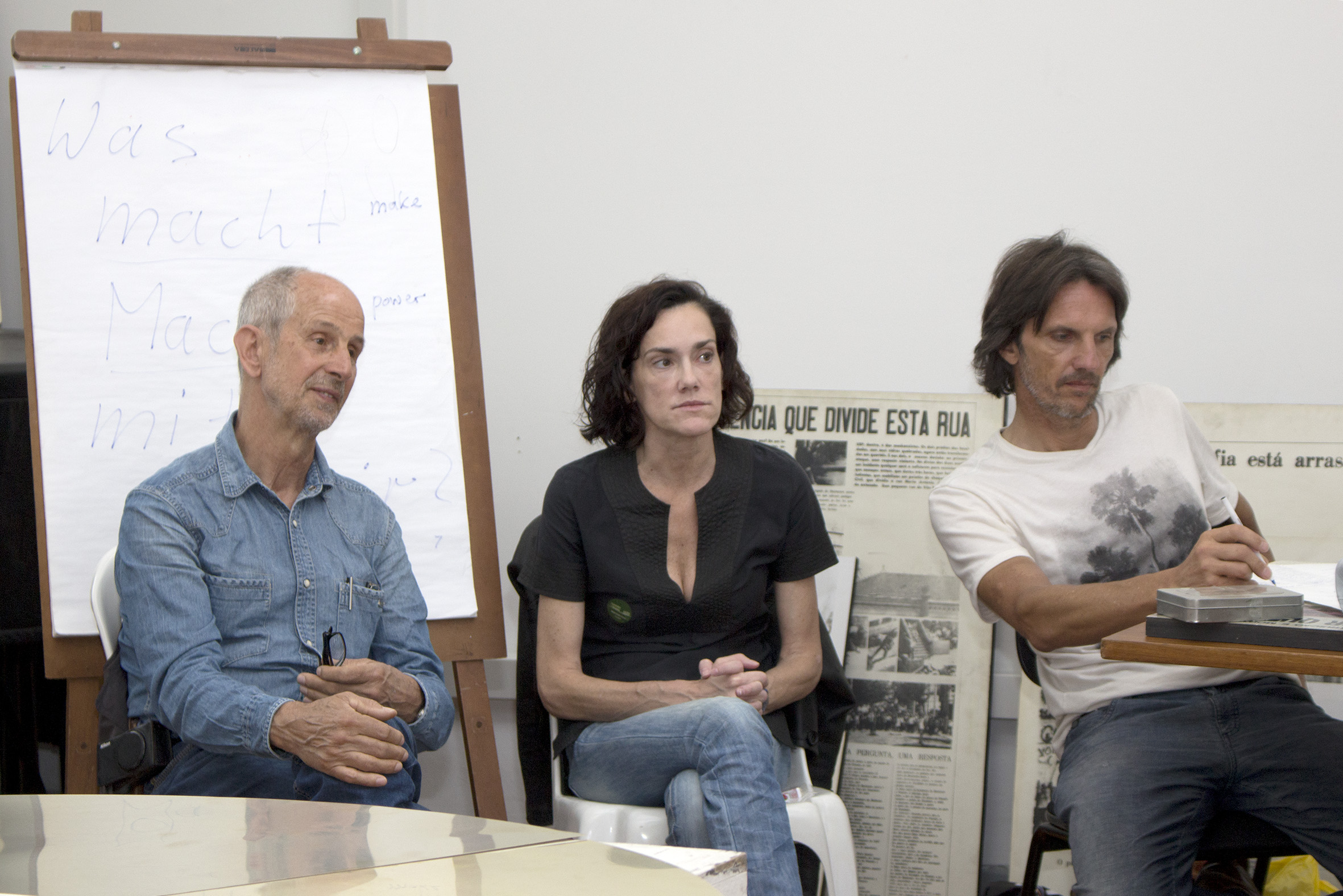 Horst Hoheisel, Priscila Molina e Andreas Knitz