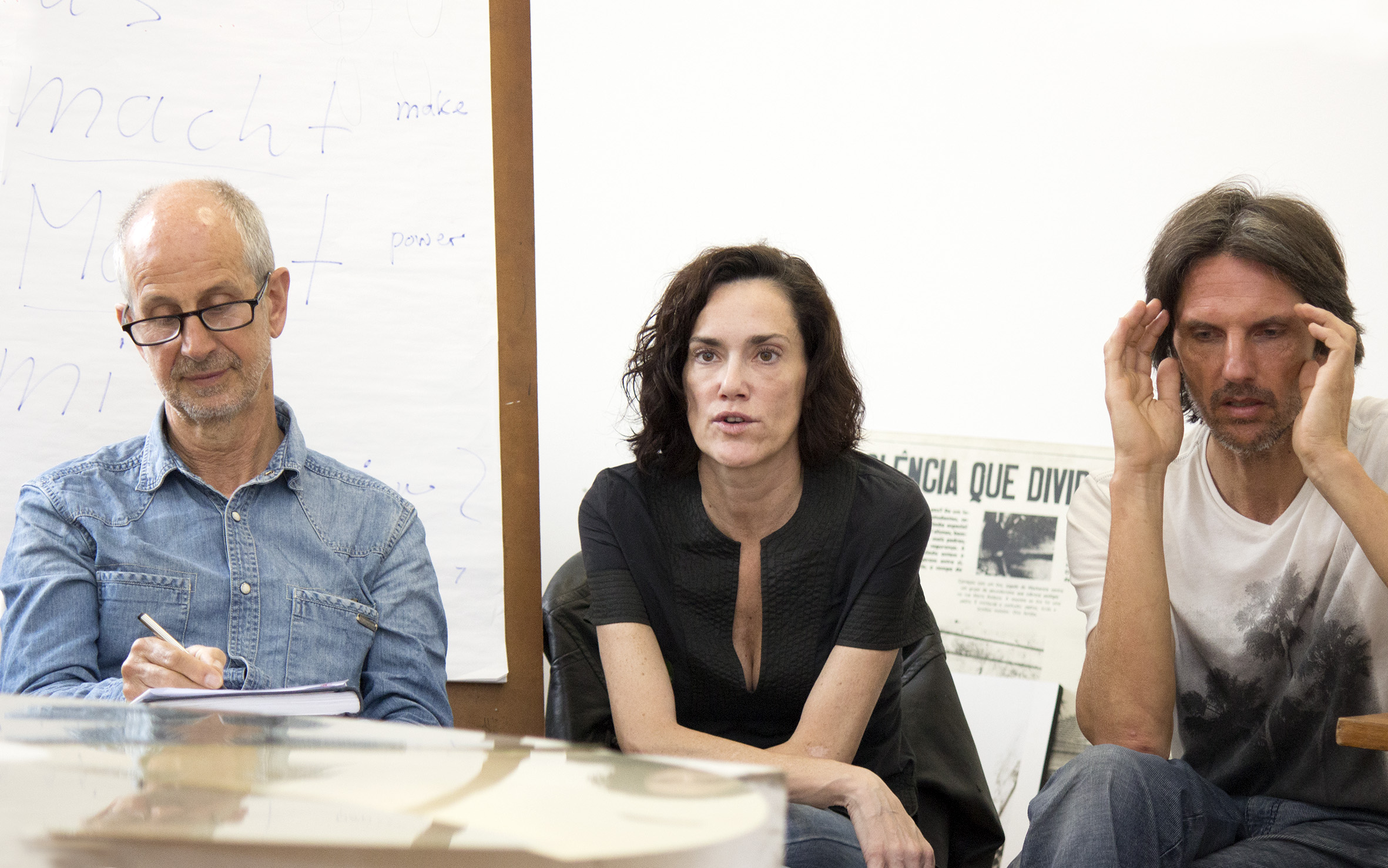 Horst Hoheisel, Priscila Molina e Andreas Knitz