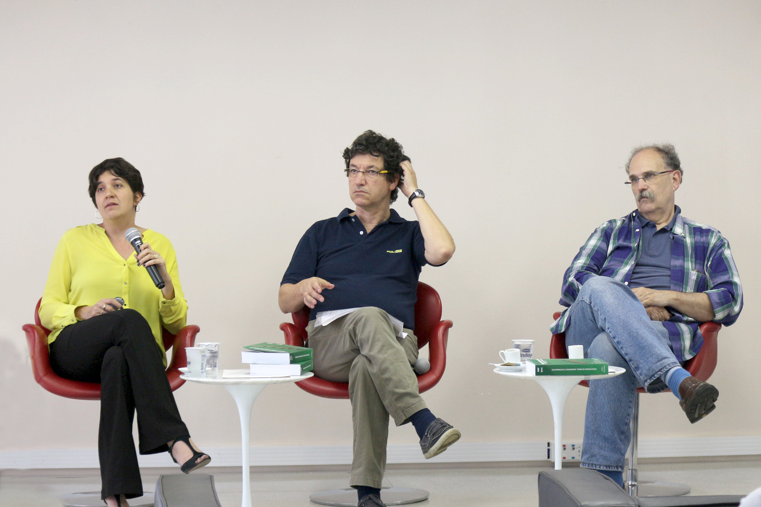 Fernanda De Negri, Mario Sergio Salerno e Glauco Arbix