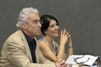 José Teixeira Coelho Netto e Lúcia Maciel Barbosa de Oliveira