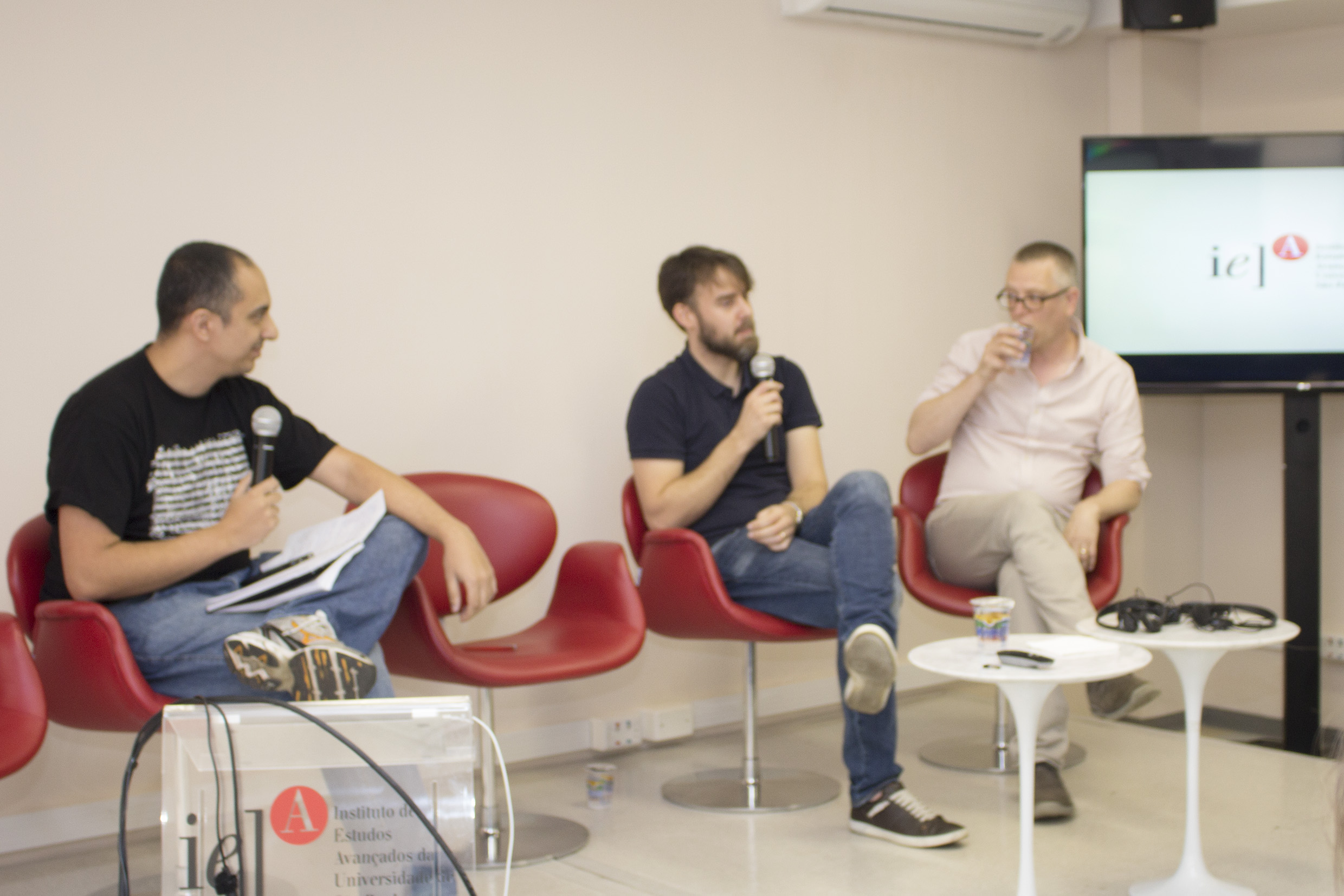 Altay Lino, Eduardo Santos e Paul Frankland